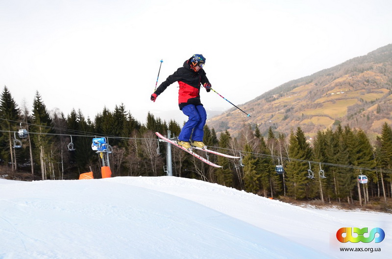 Наша команда на Freestyle Ski and Snowboard Training Camp 2015