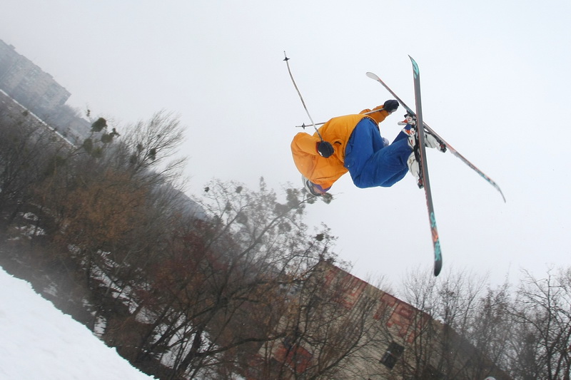Чемпионат по лыжной акробатике и ньюскулу - Протасов Яр - 2012